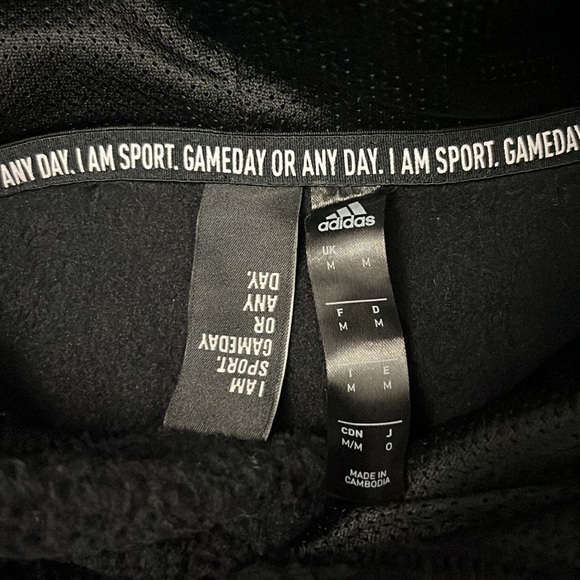 adidas Men's Athletics Sherpa Winter Hoodie - Picture 5 of 6